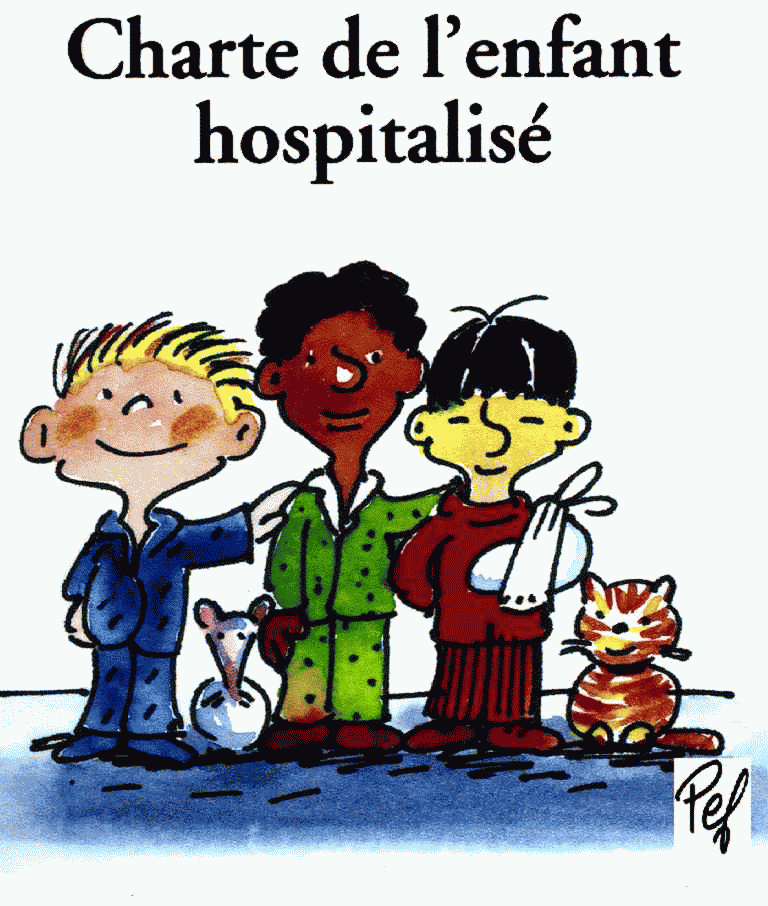 Charte de l'enfant hospitalis